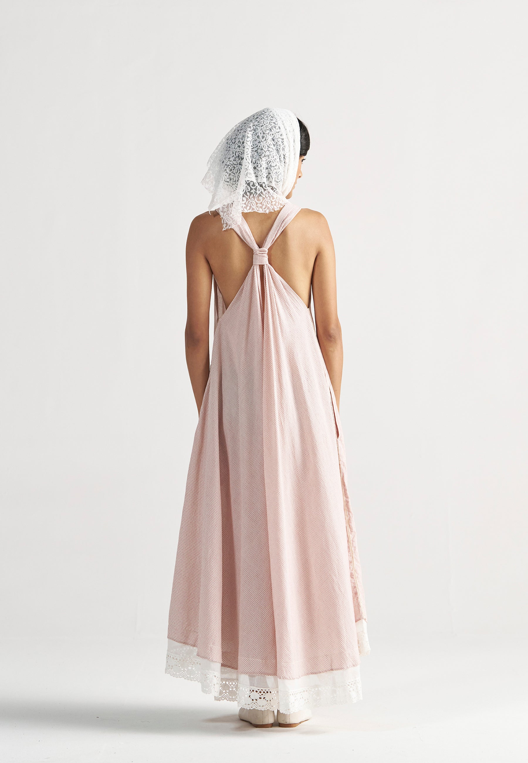 Madeleine Regular Grid Maxi Dress DRESSES IKKIVI