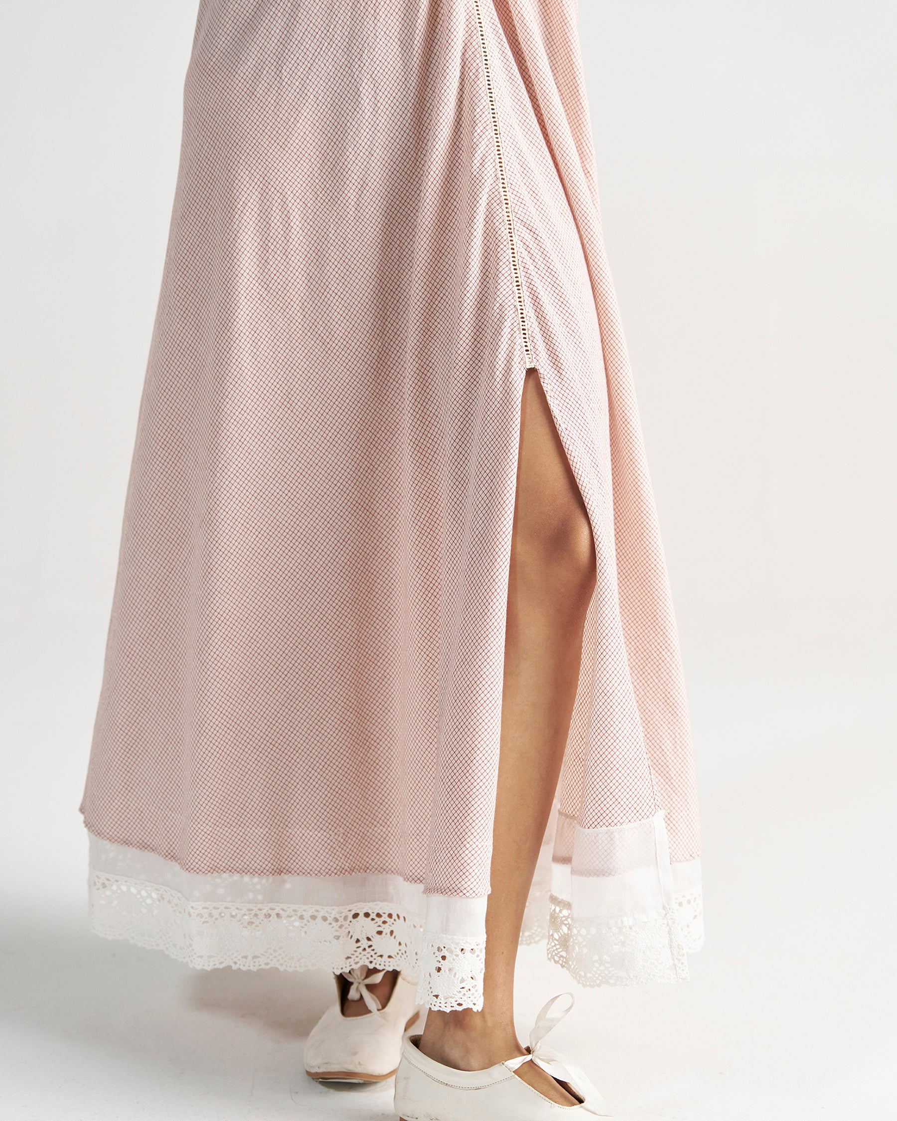 Madeleine Regular Grid Maxi Dress DRESSES IKKIVI