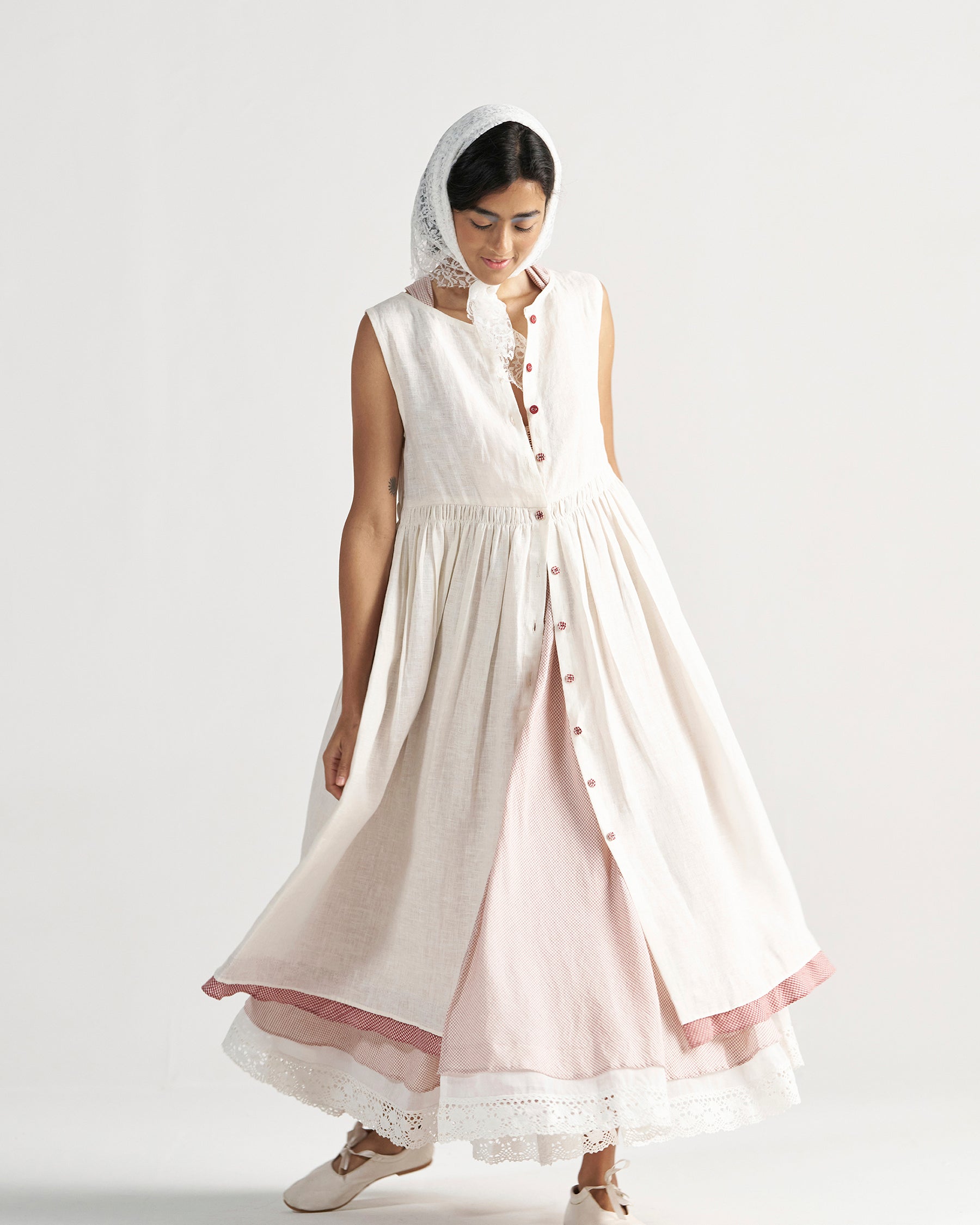 Simply Her Ivory Dress DRESSES IKKIVI