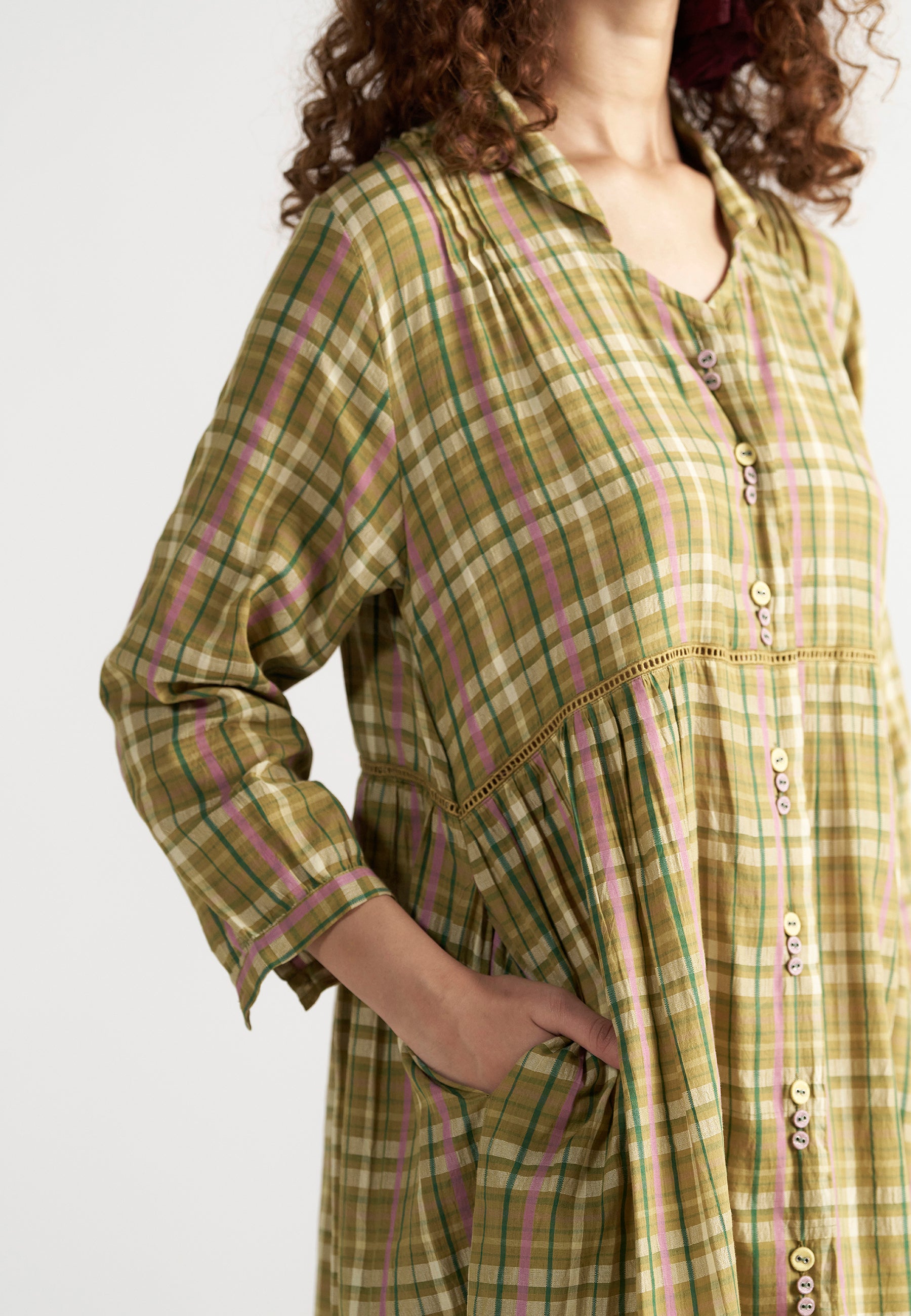 Table For Two Picnic Yellow Dress DRESSES IKKIVI