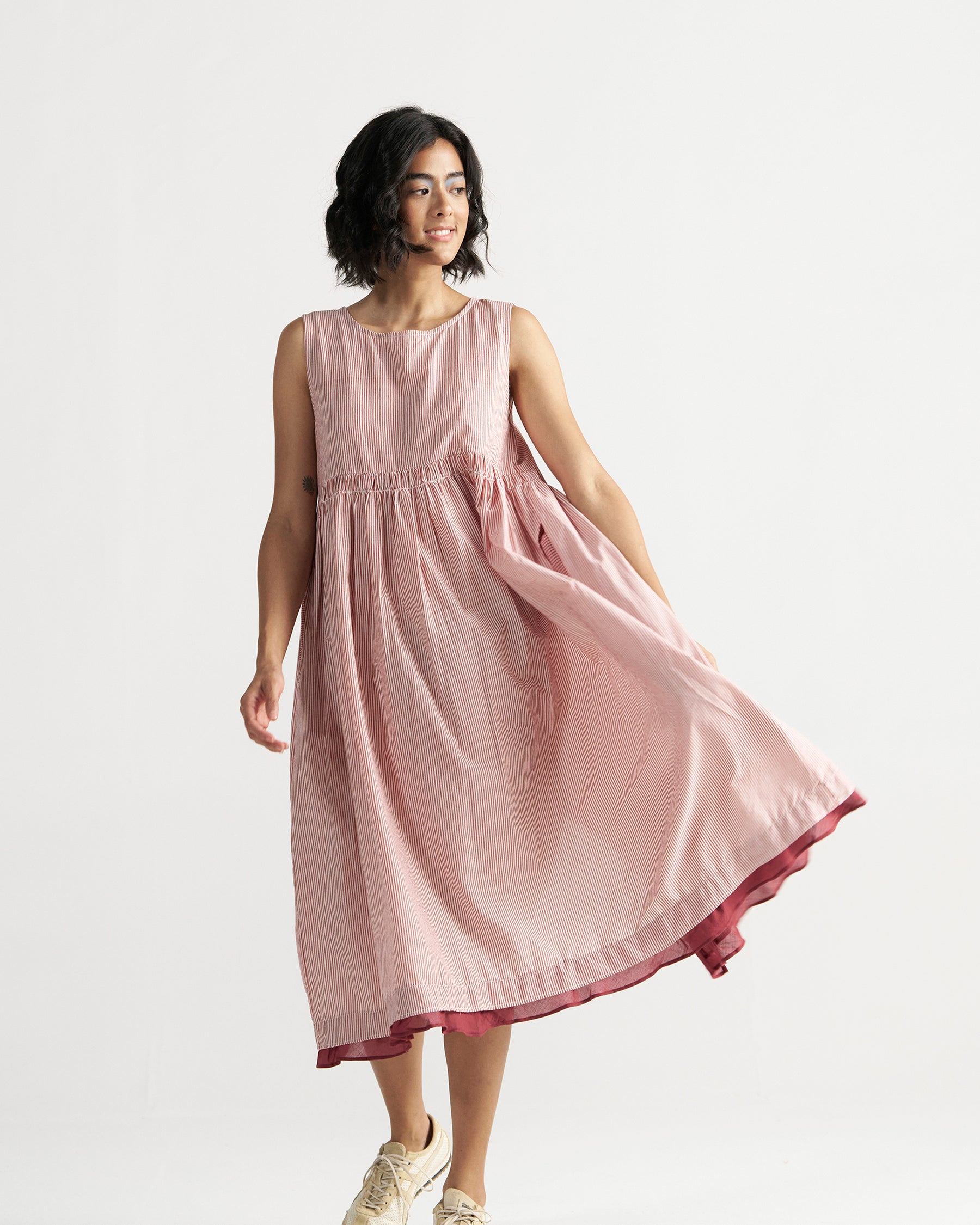 Simply Her Crimson Line Dress DRESSES IKKIVI