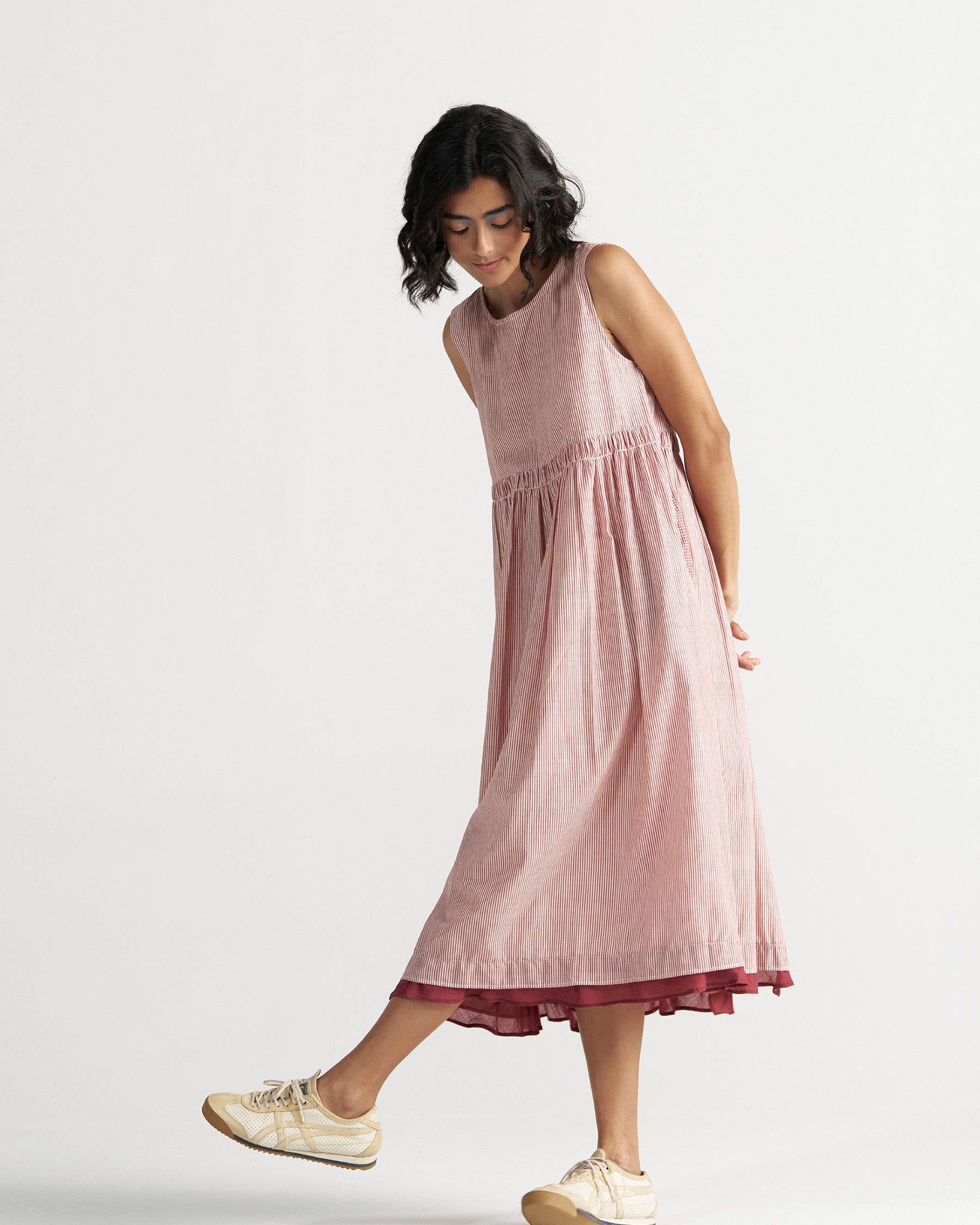 Simply Her Crimson Line Dress DRESSES IKKIVI