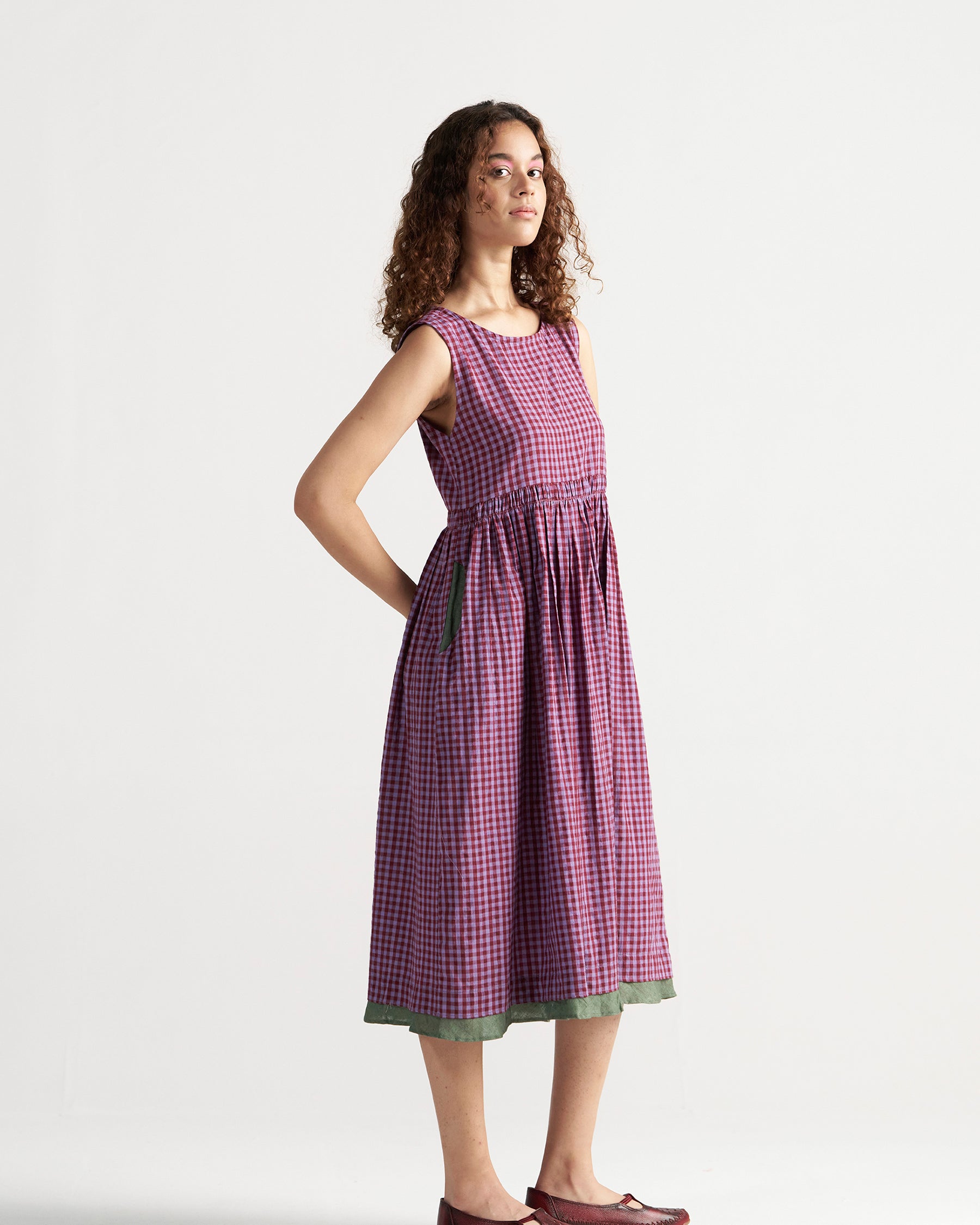 Simply Her Tea Plum Dress DRESSES IKKIVI