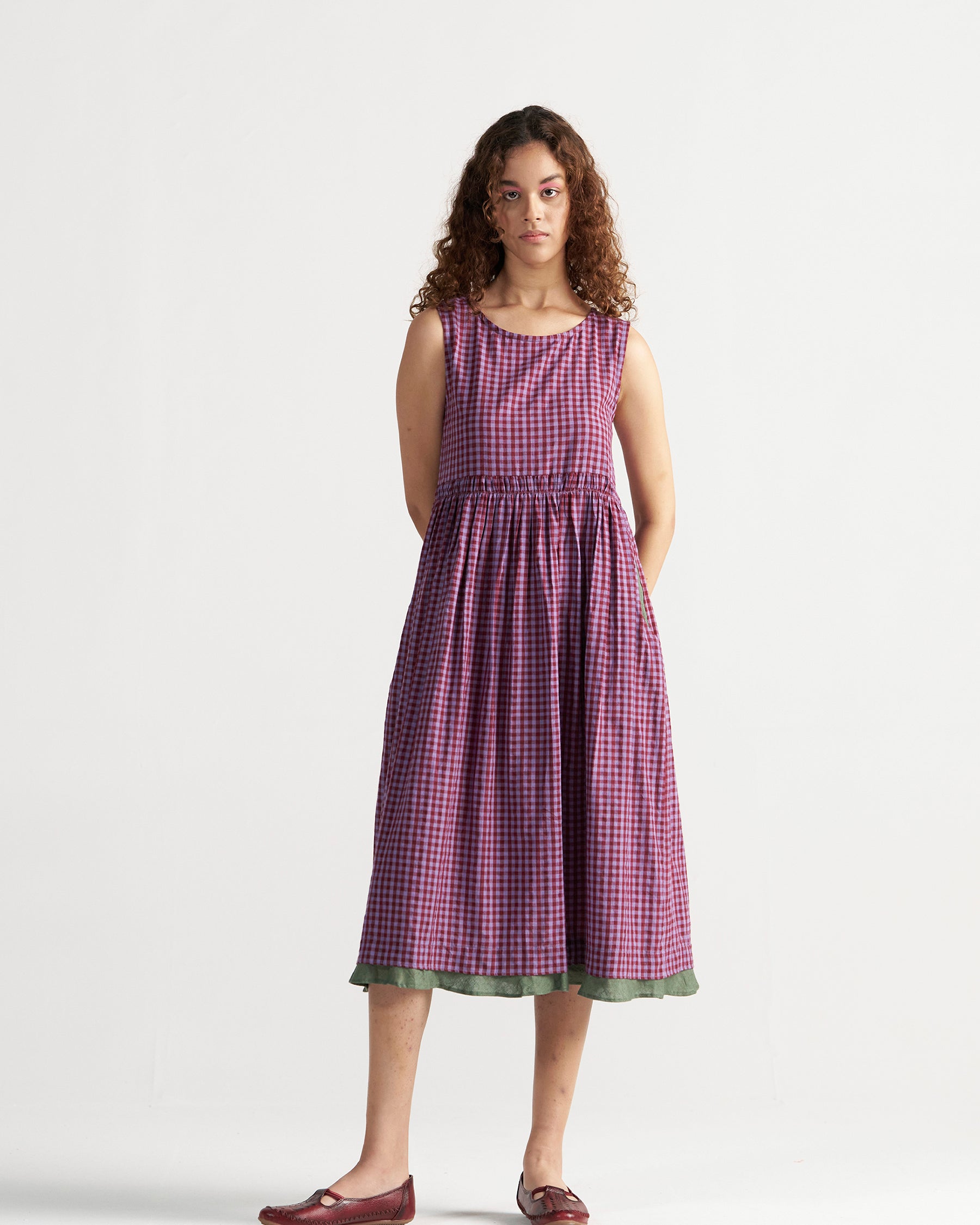 Simply Her Tea Plum Dress DRESSES IKKIVI