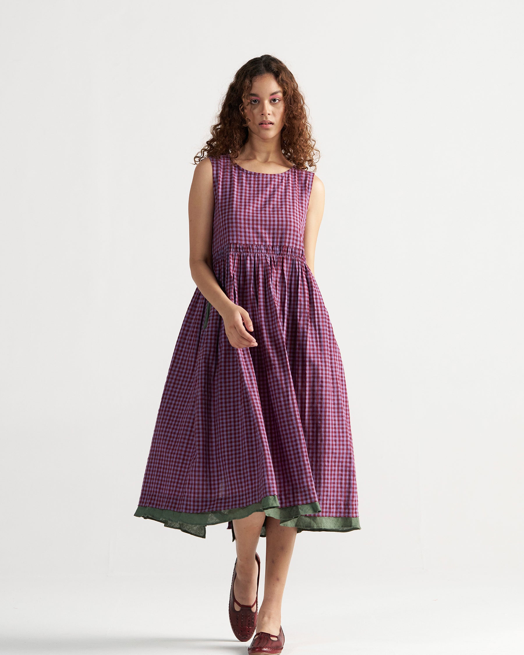 Simply Her Tea Plum Dress DRESSES IKKIVI