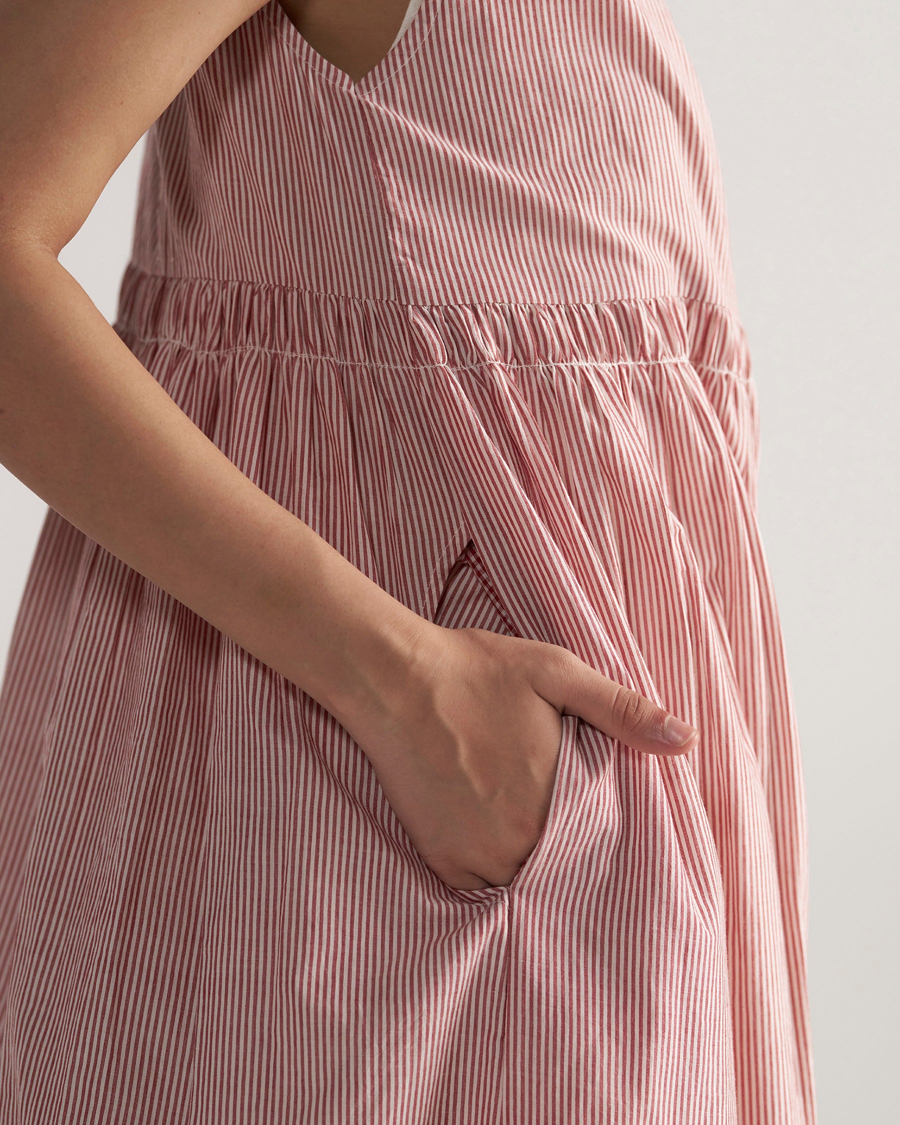 Simply Her Crimson Line Dress DRESSES IKKIVI