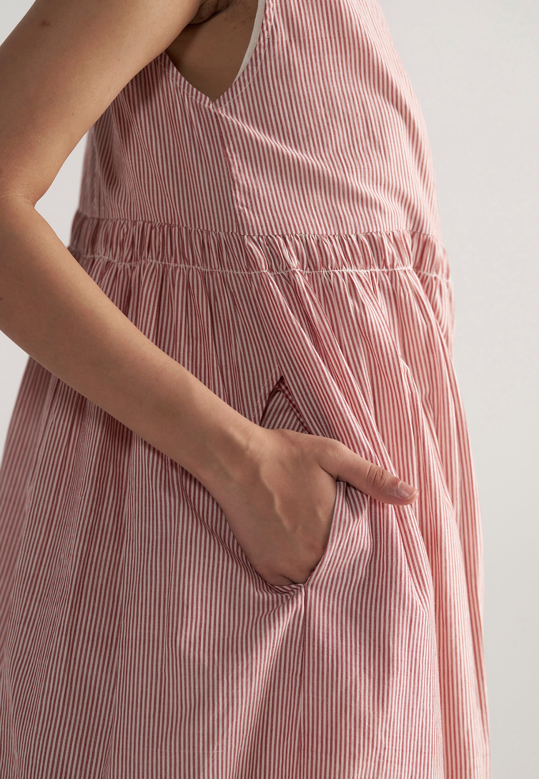 Simply Her Crimson Line Dress DRESSES IKKIVI