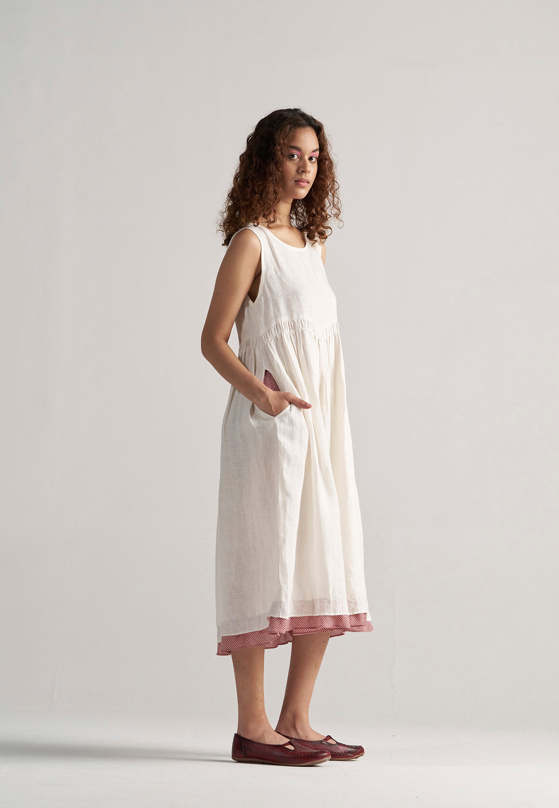 Simply Her Ivory Dress DRESSES IKKIVI