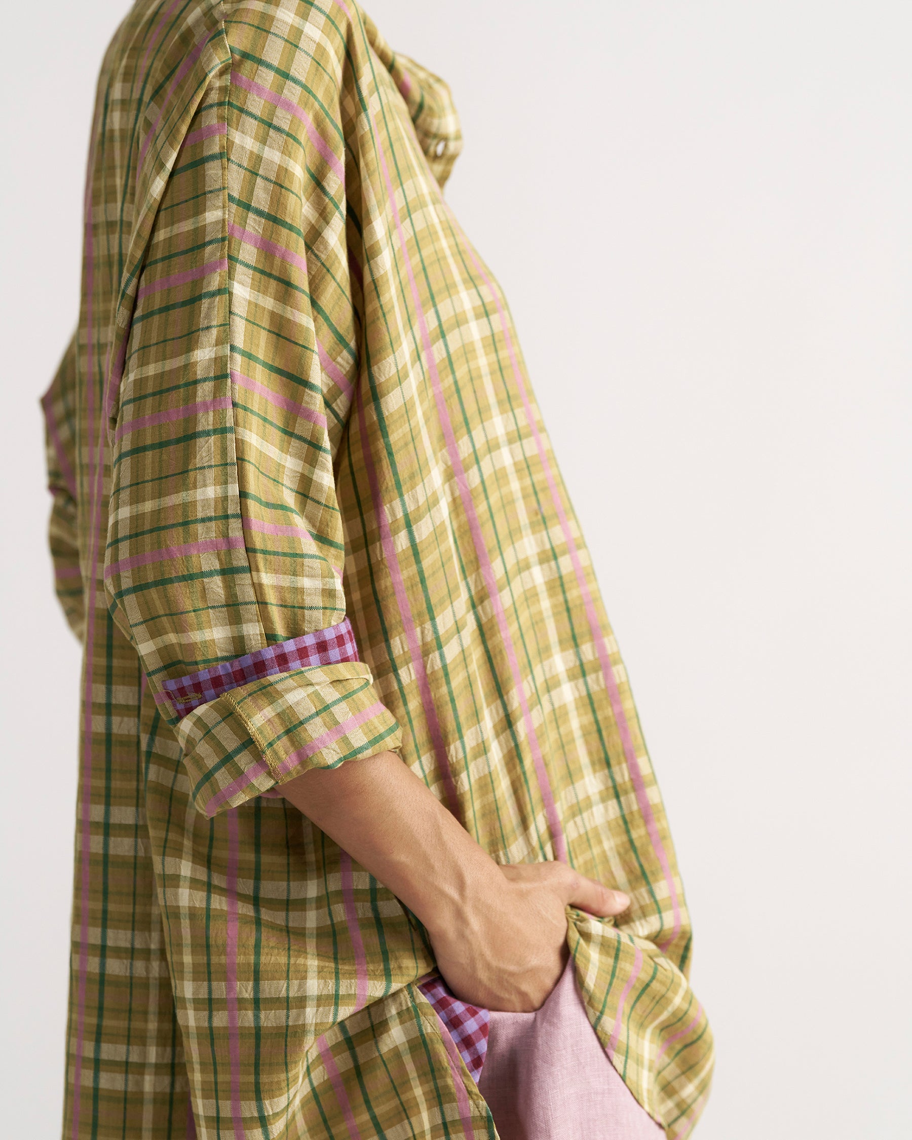 Checkmate Picnic Yellow Checkered Shirt TOPS IKKIVI