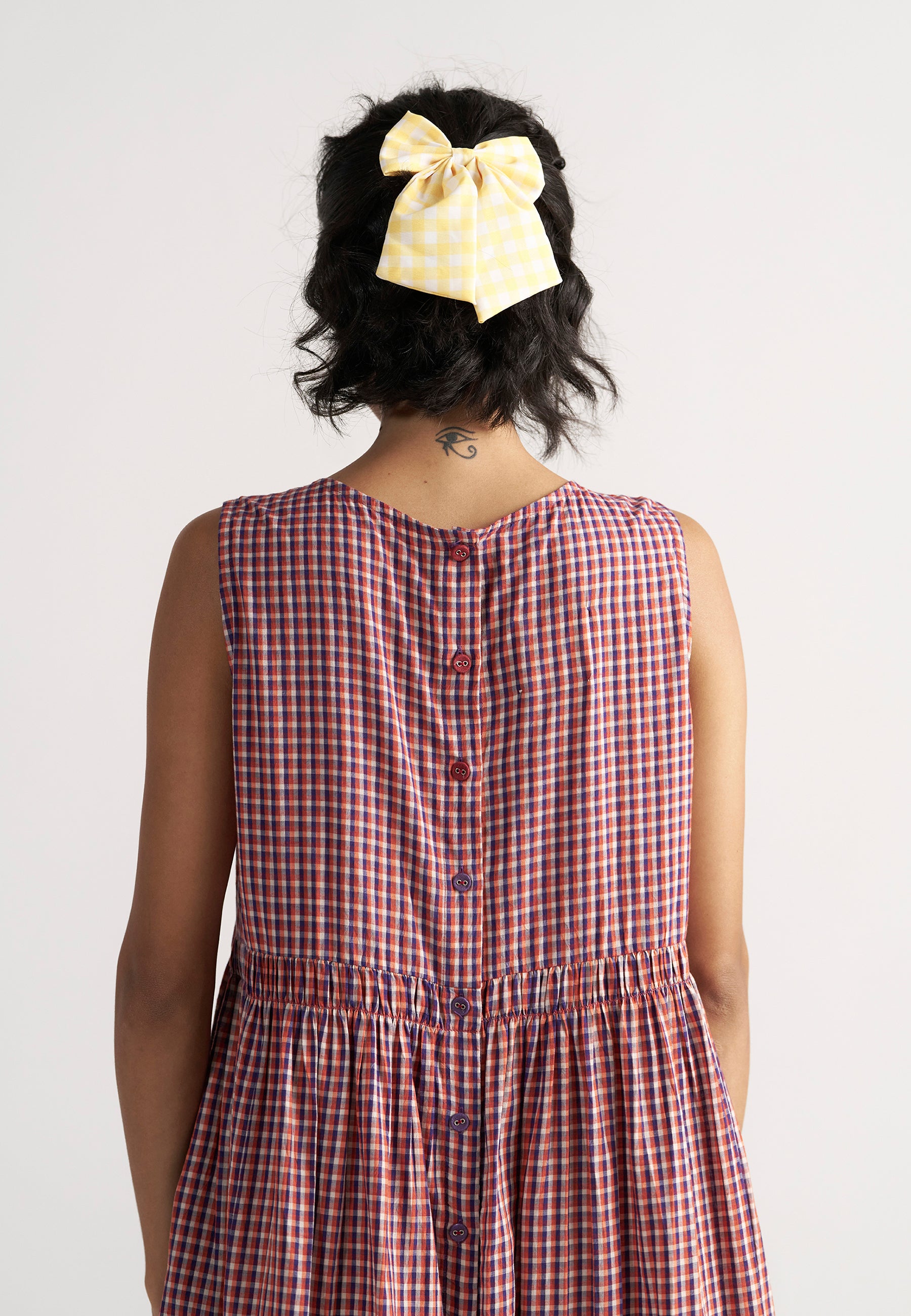 Simply Her School Grid Dress DRESSES IKKIVI