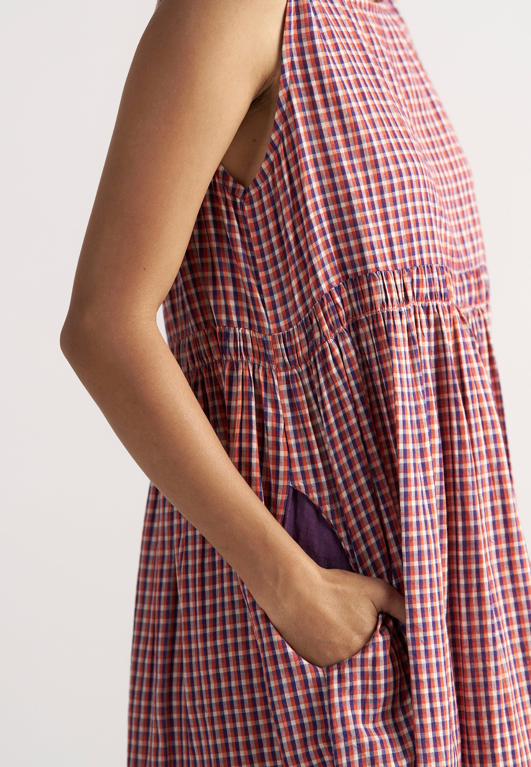 Simply Her School Grid Dress DRESSES IKKIVI