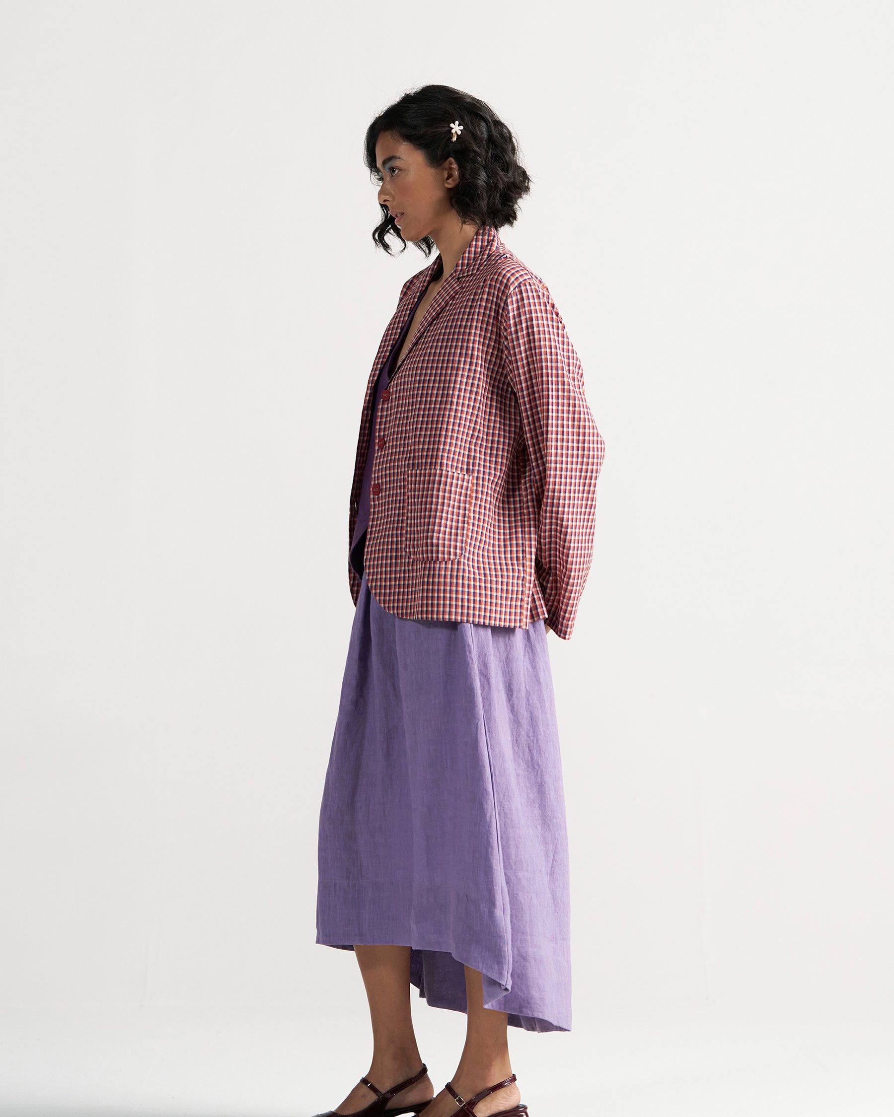 Tea Room School Grid Blazer JACKETS IKKIVI