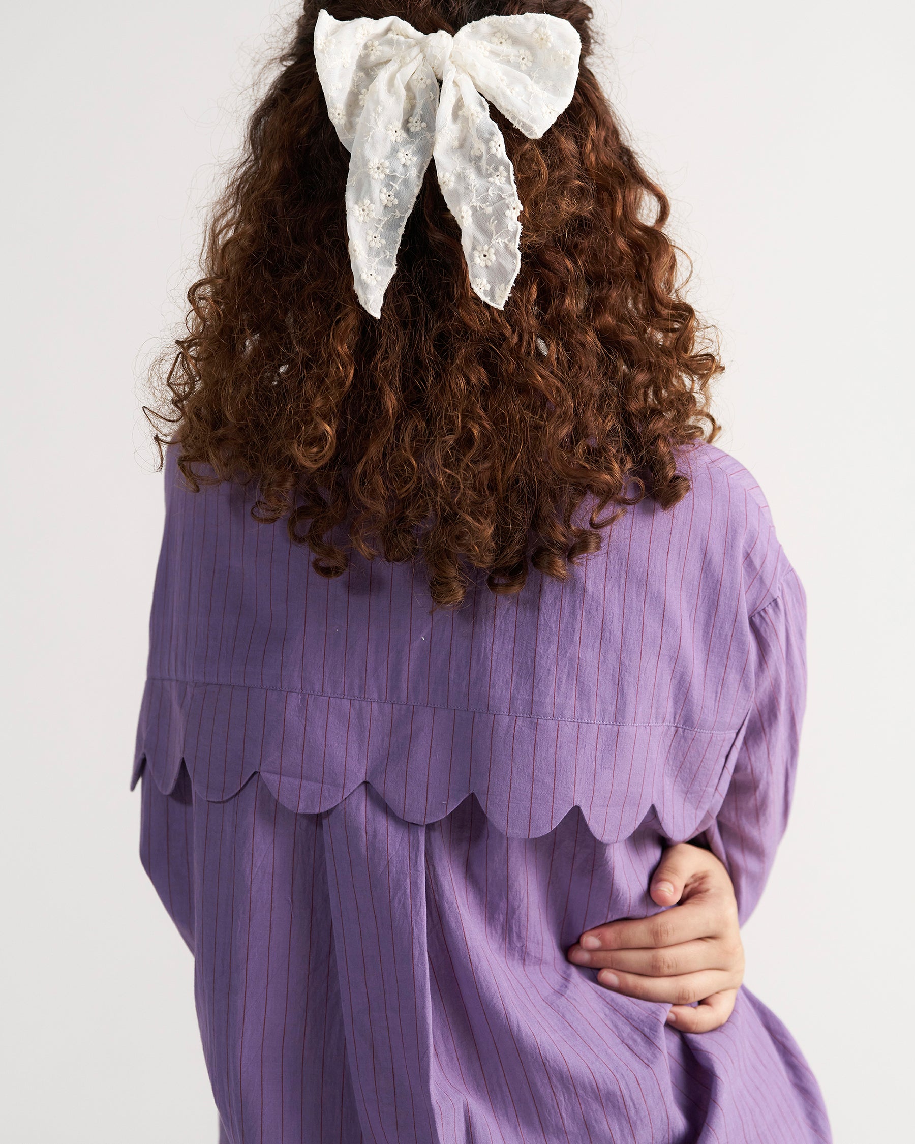 Sunday Classic Plum Page Shirt TOPS IKKIVI