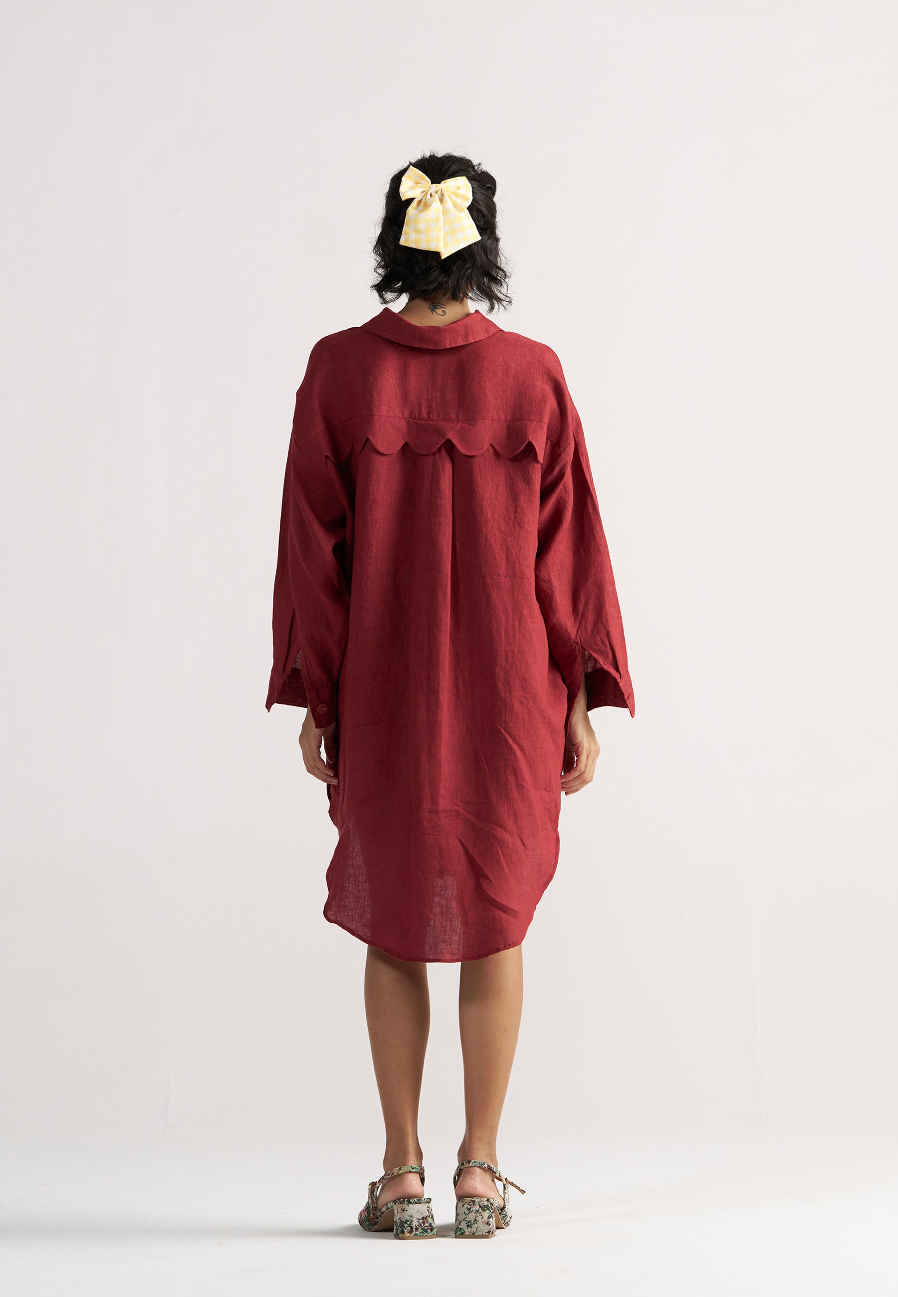 Sunday Classic Crimson Shirt TOPS IKKIVI