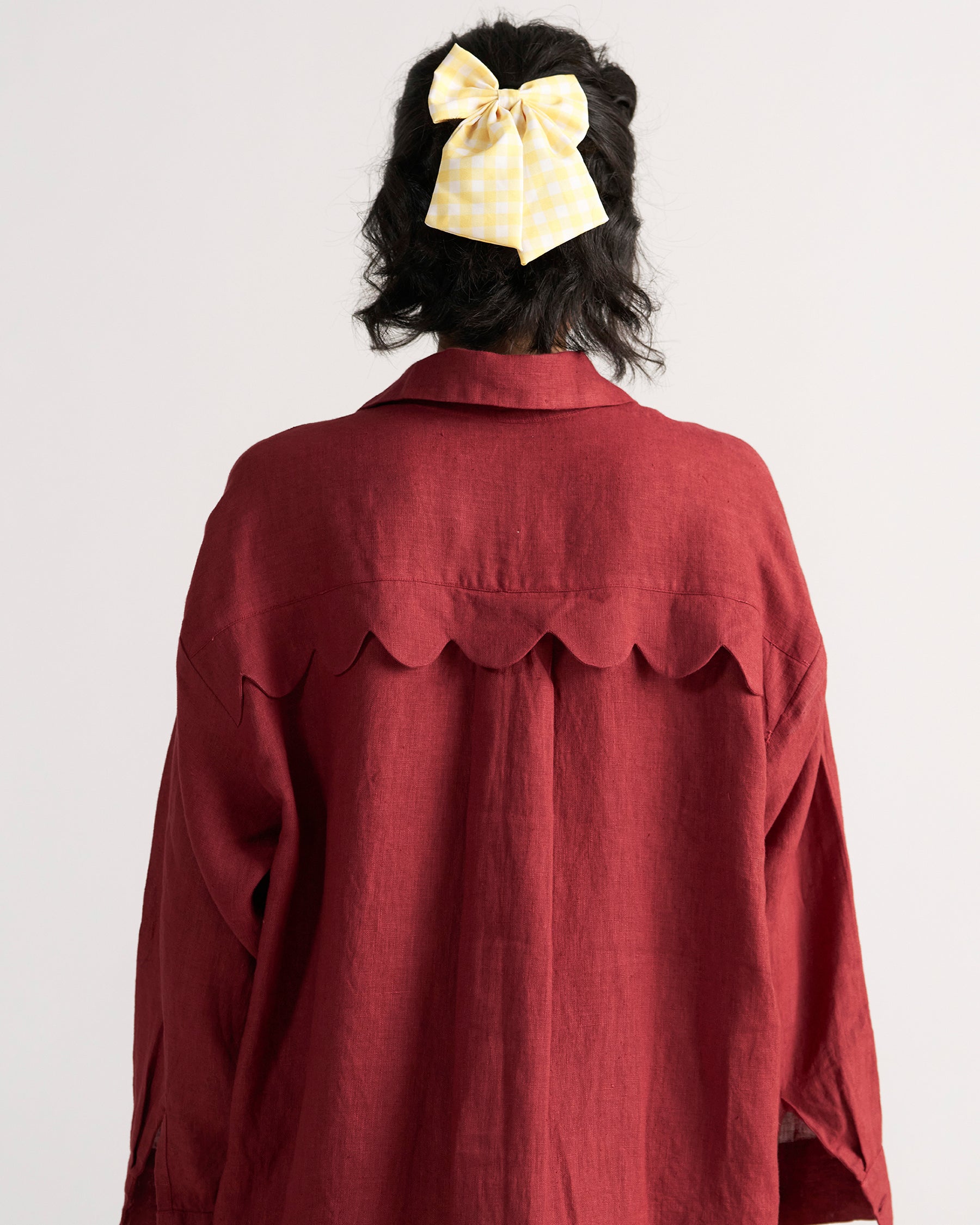 Sunday Classic Crimson Shirt TOPS IKKIVI