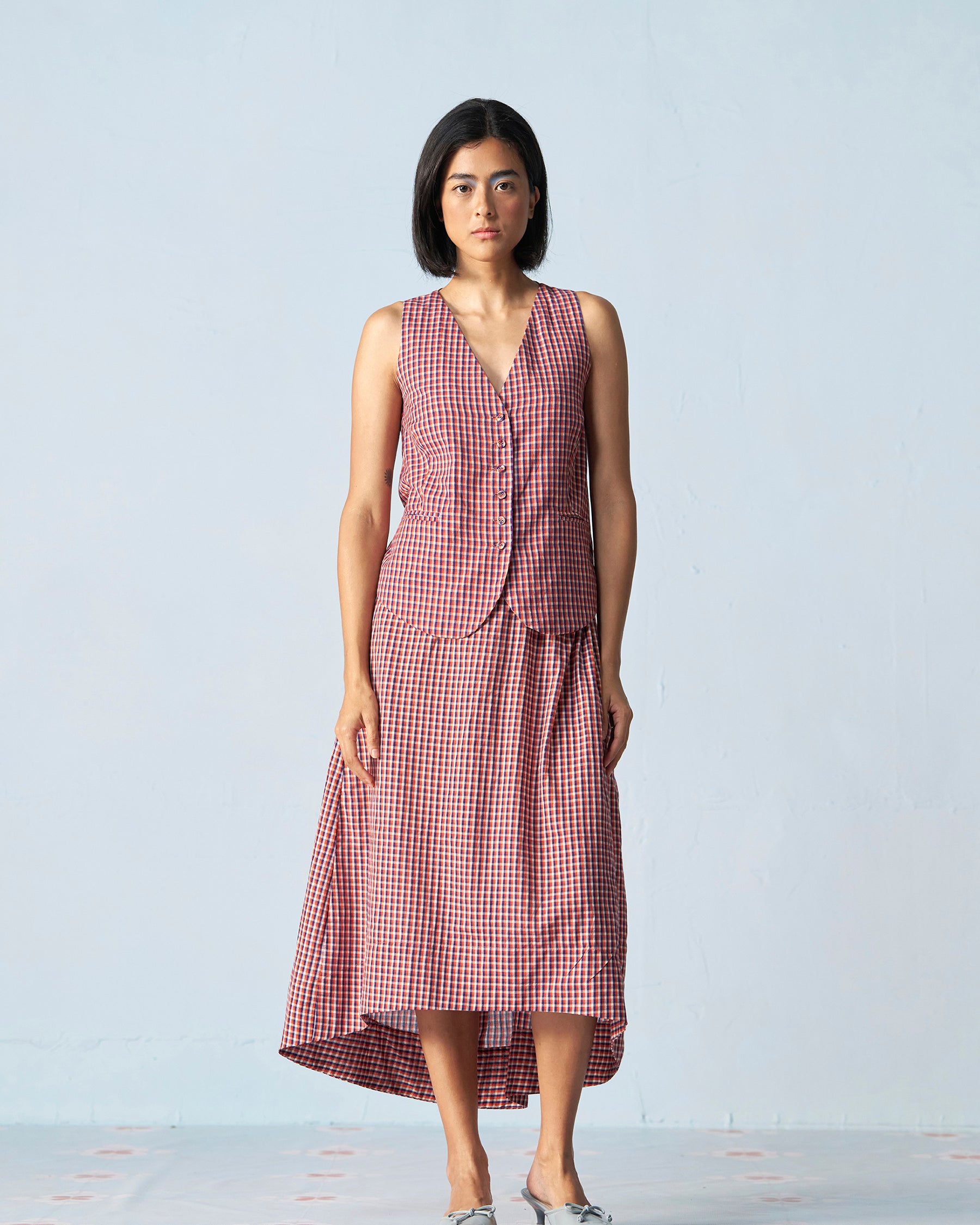 Afternoon Affair School Grid Co-ord Set SETS IKKIVI