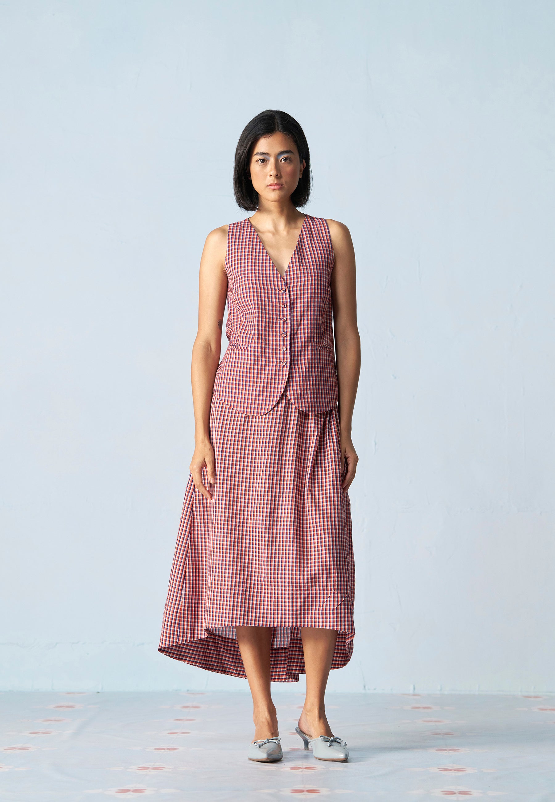 Afternoon Affair School Grid Co-ord Set SETS IKKIVI