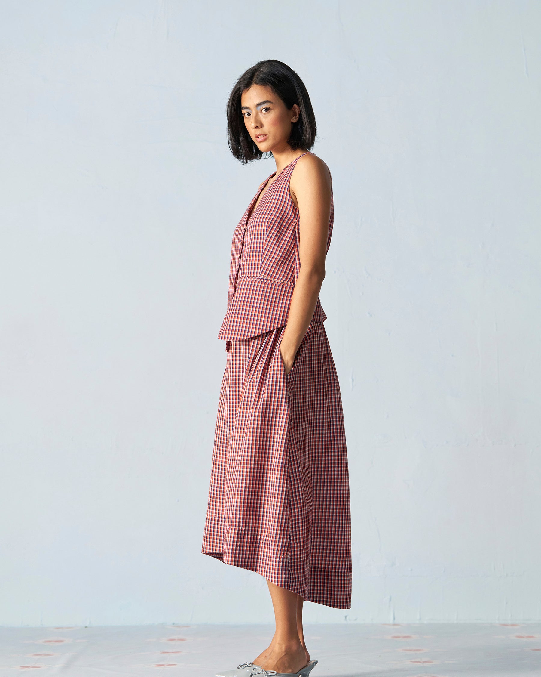 Afternoon Affair School Grid Co-ord Set SETS IKKIVI