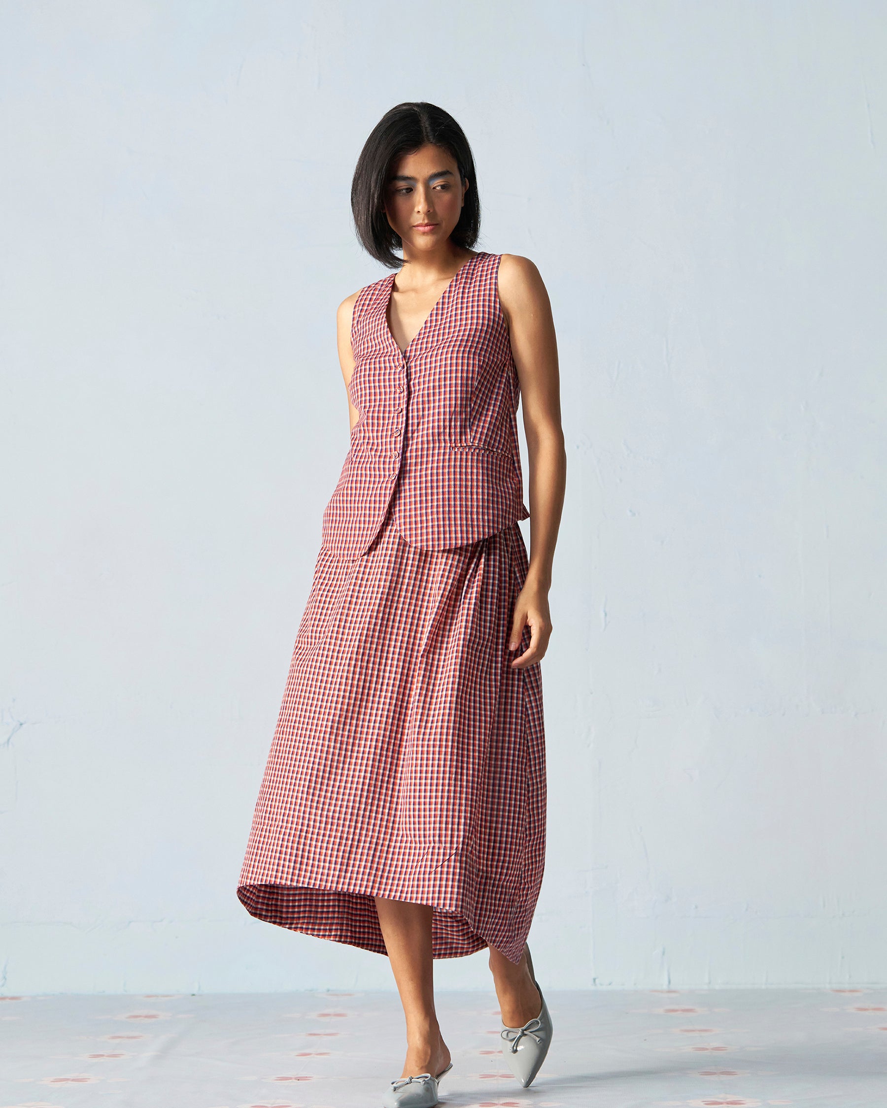 Afternoon Affair School Grid Co-ord Set SETS IKKIVI