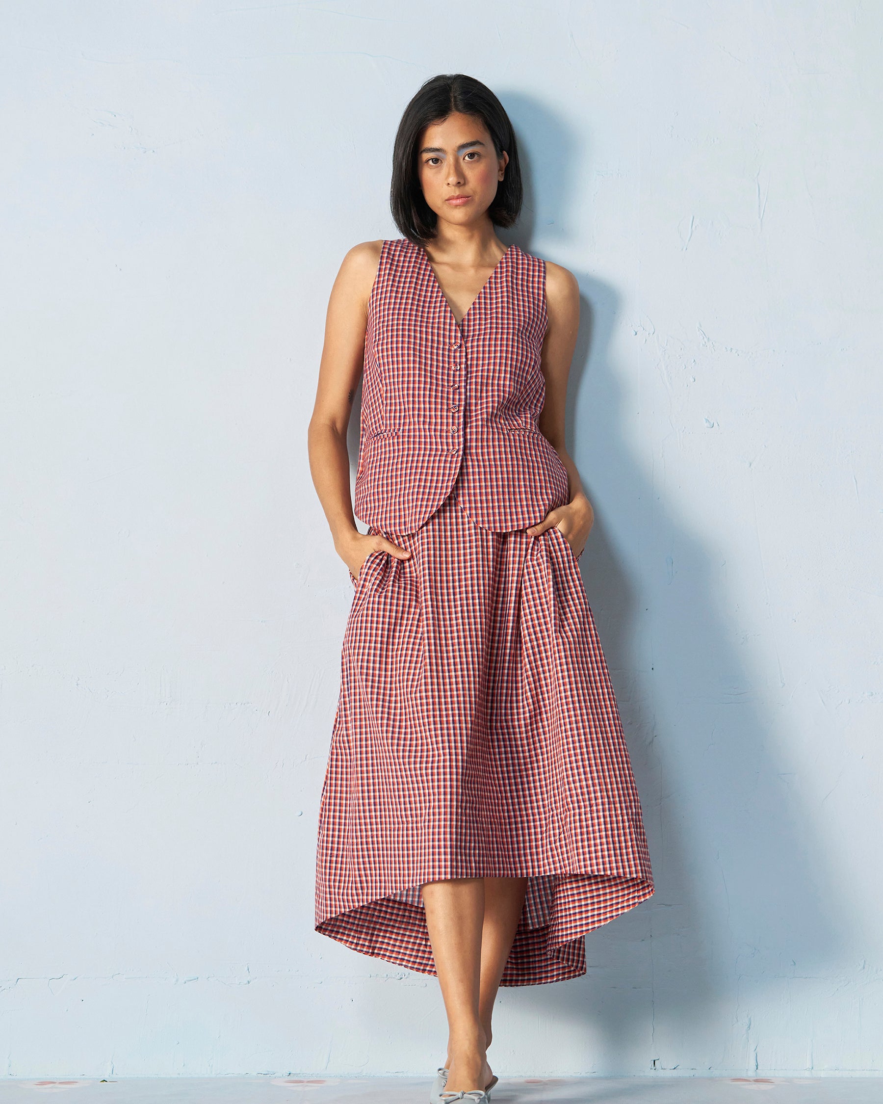 Afternoon Affair School Grid Co-ord Set SETS IKKIVI