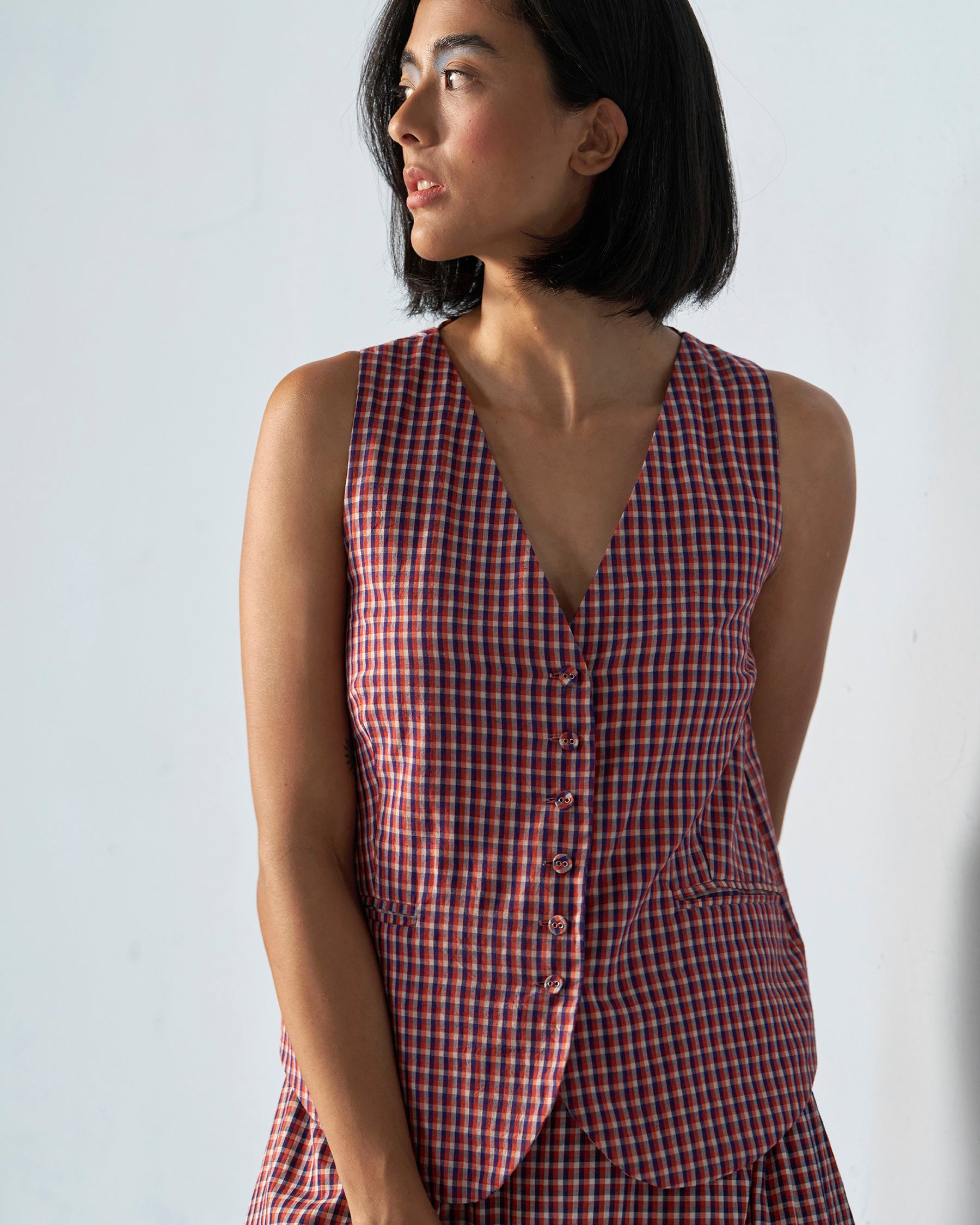 Afternoon Affair School Grid Co-ord Set SETS IKKIVI