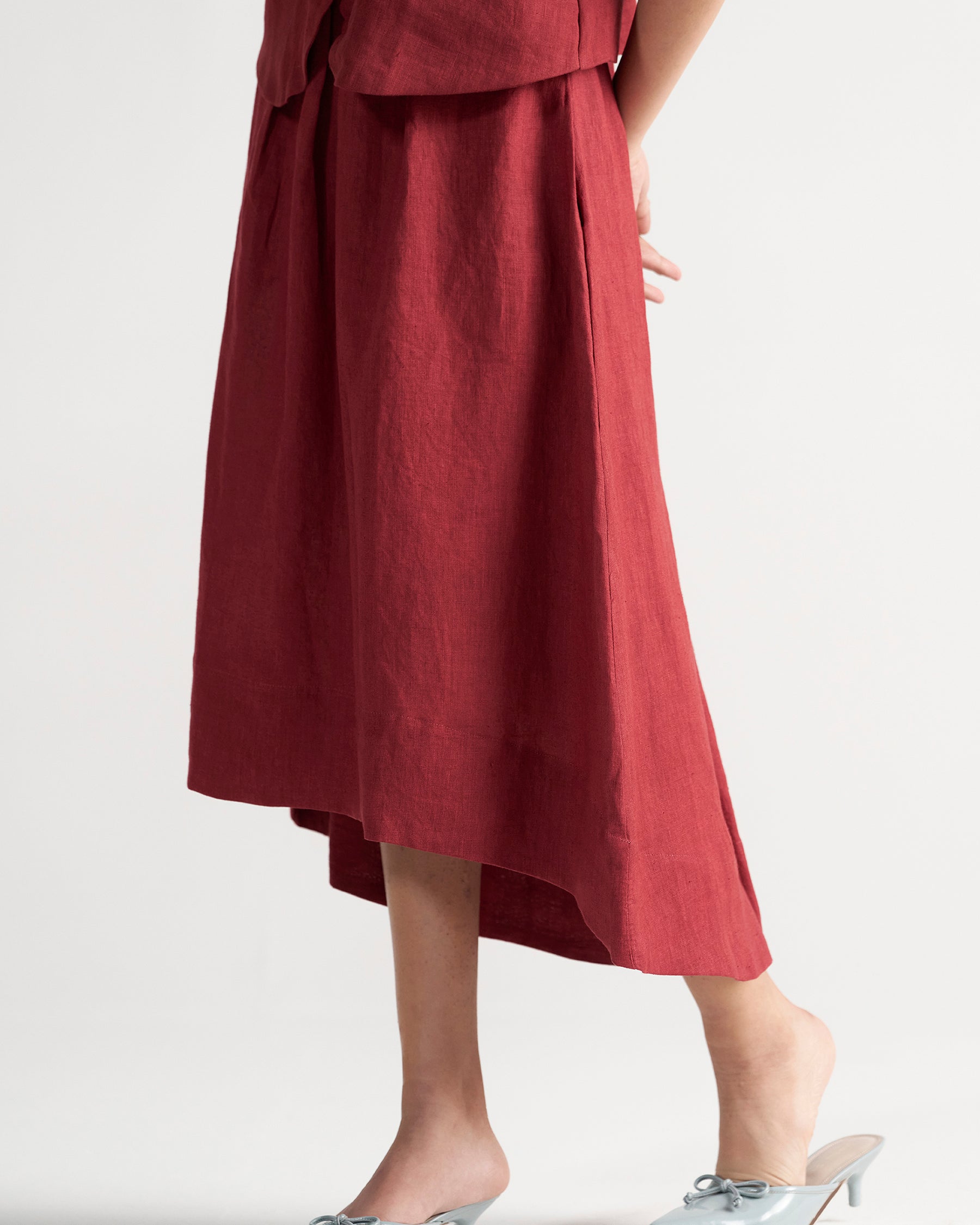 Afternoon Affair Crimson Co-ord Set SETS IKKIVI