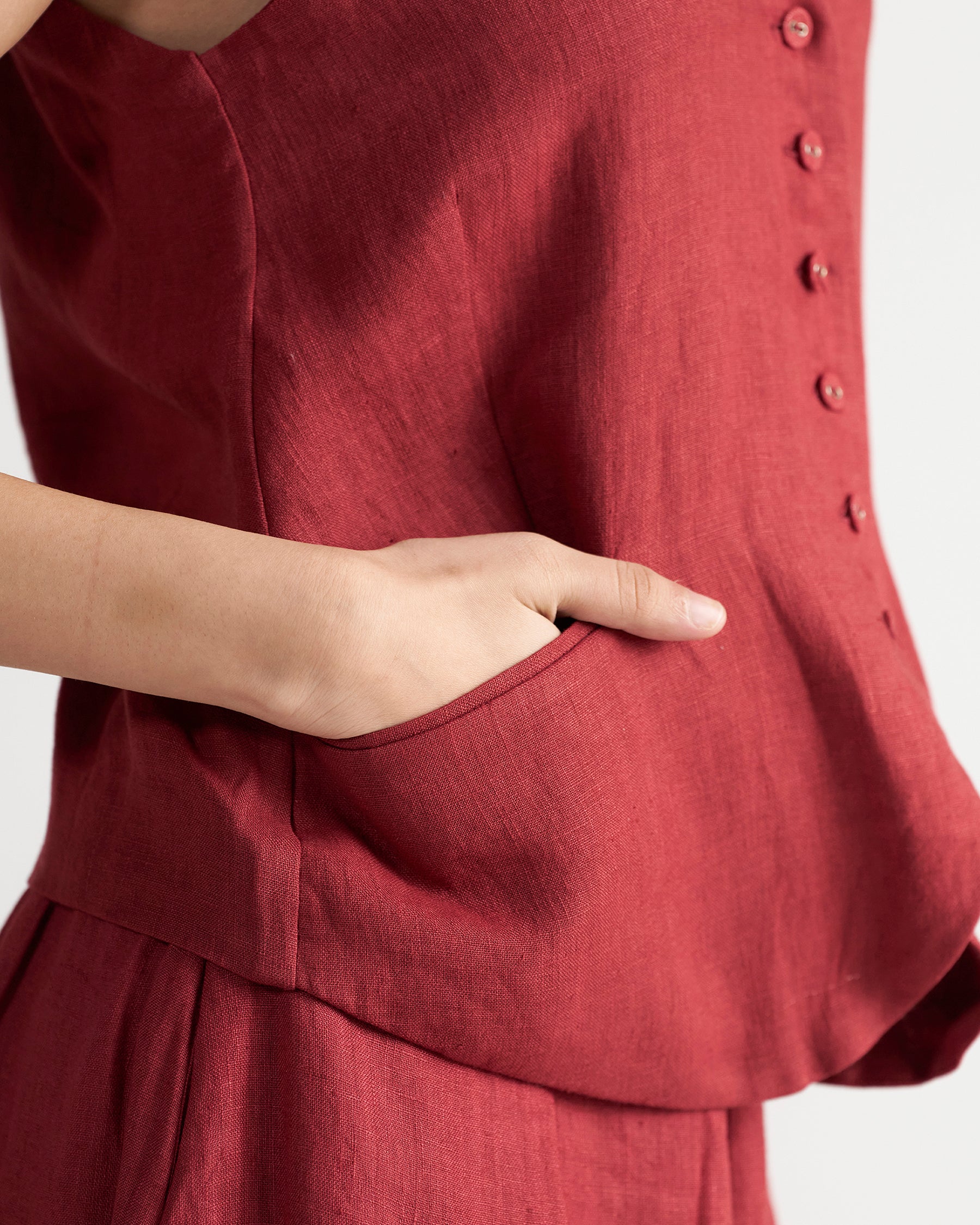 Afternoon Affair Crimson Co-ord Set SETS IKKIVI