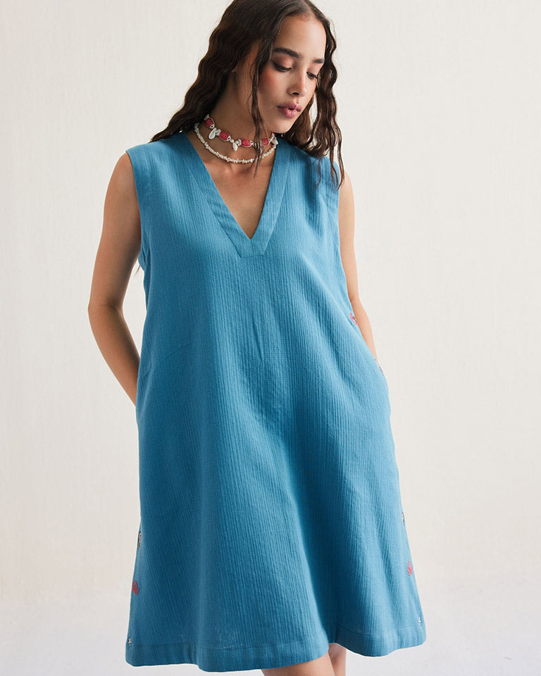 Marine Summer Dress DRESSES SUI