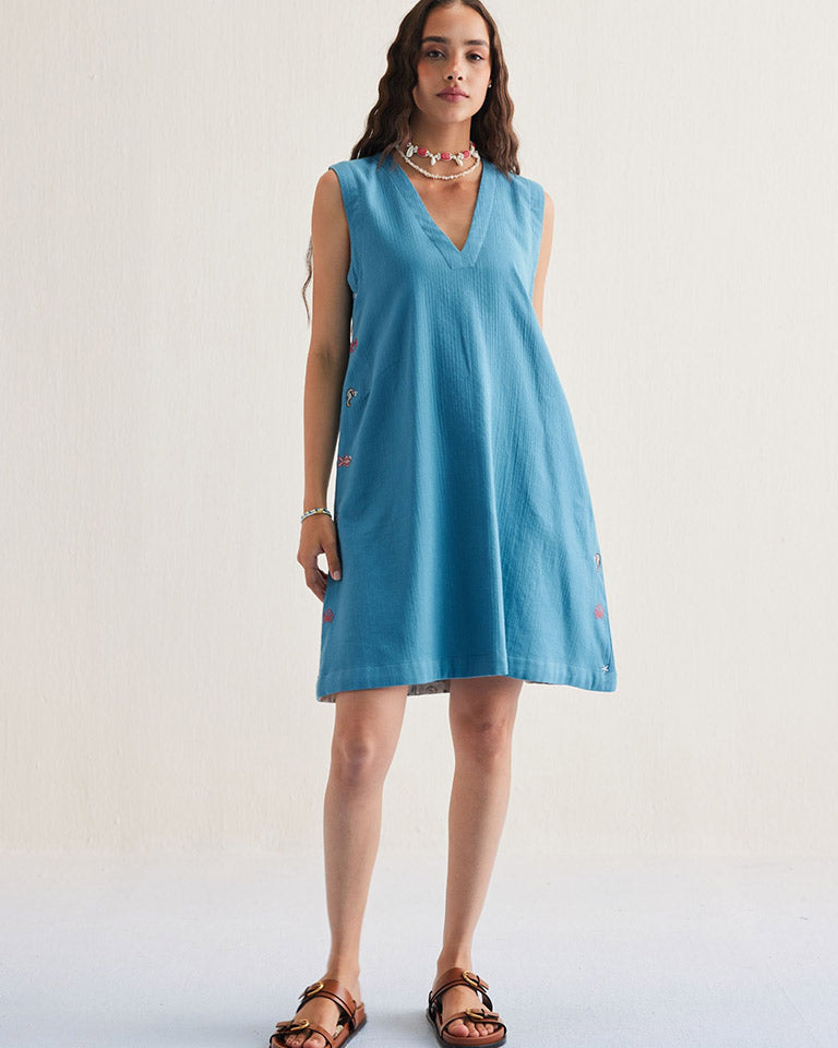 Marine Summer Dress DRESSES SUI