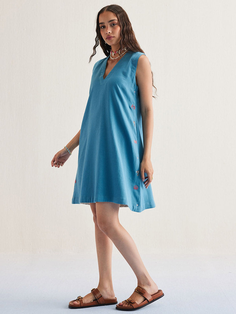 Marine Summer Dress DRESSES SUI