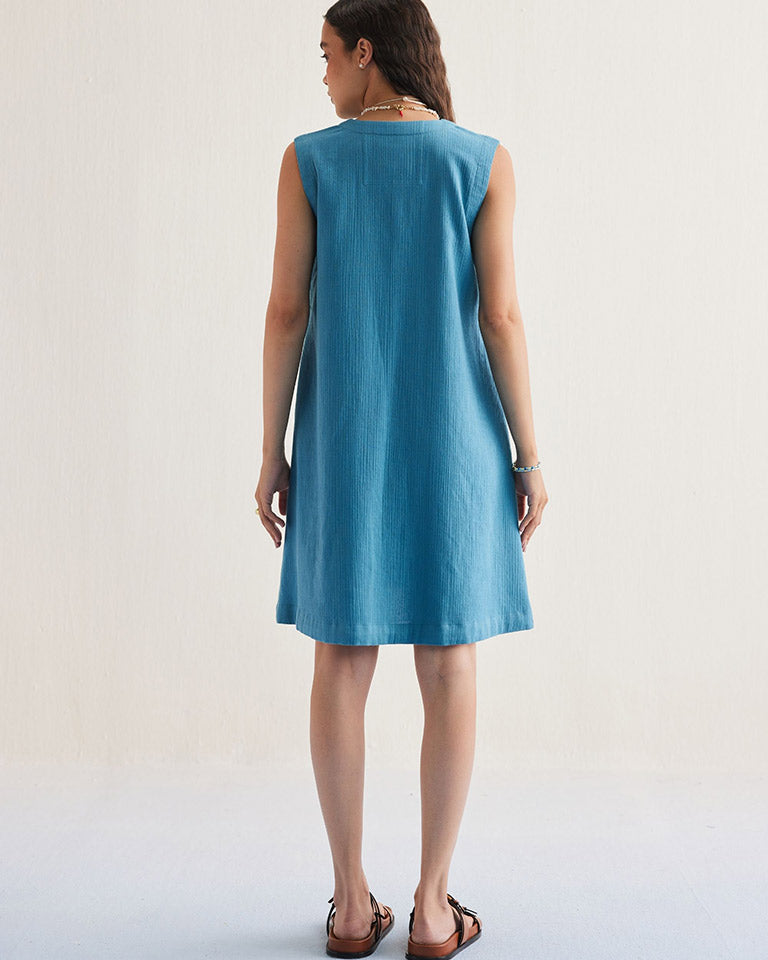Marine Summer Dress DRESSES SUI