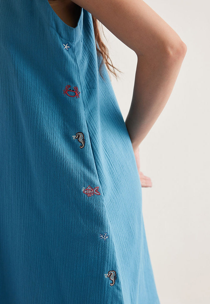 Marine Summer Dress DRESSES SUI