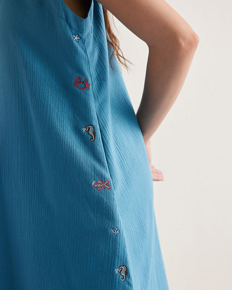 Marine Summer Dress DRESSES SUI