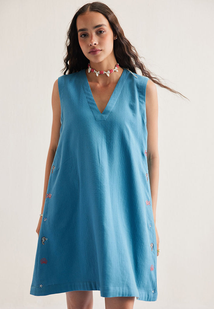 Marine Summer Dress DRESSES SUI