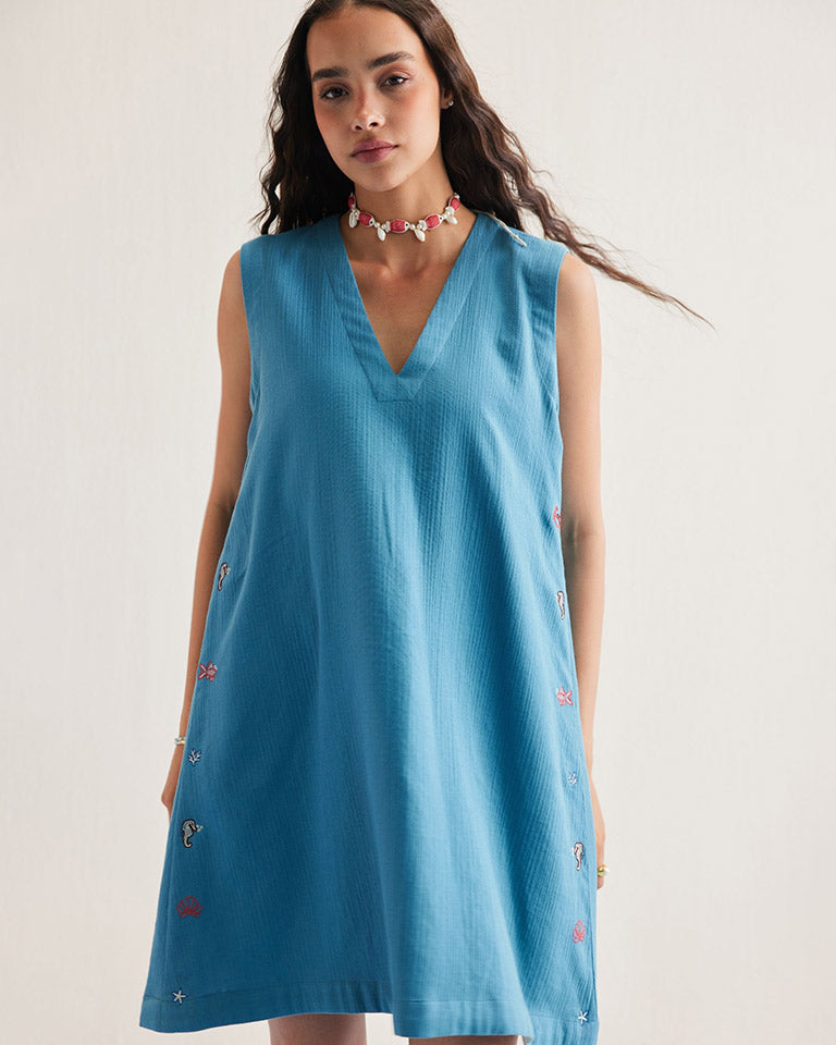 Marine Summer Dress DRESSES SUI