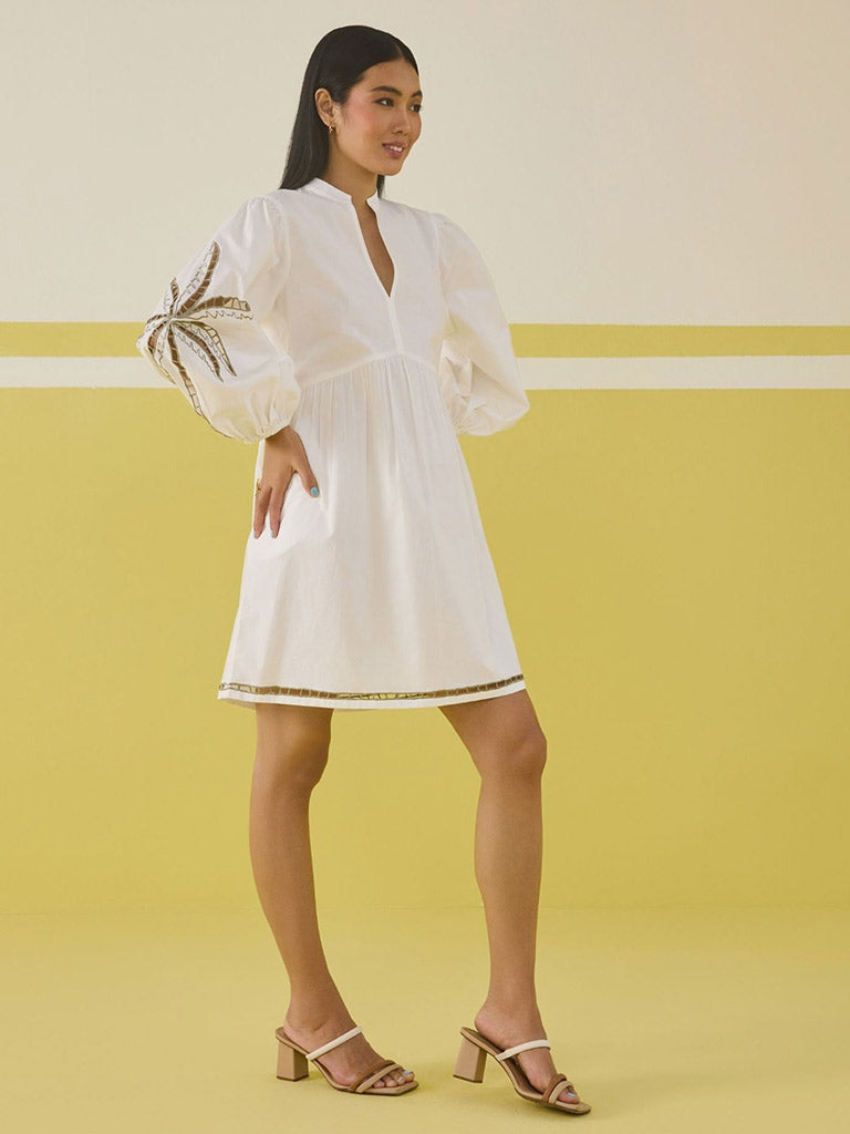 Morning Palm Dress DRESSES SUI