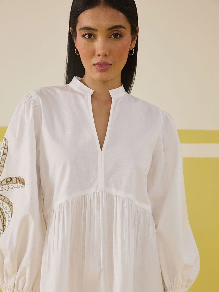 Morning Palm Dress DRESSES SUI