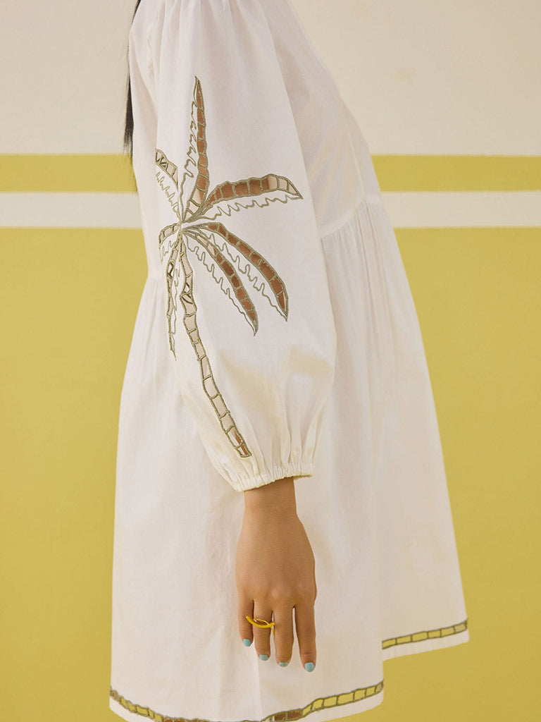 Morning Palm Dress DRESSES SUI