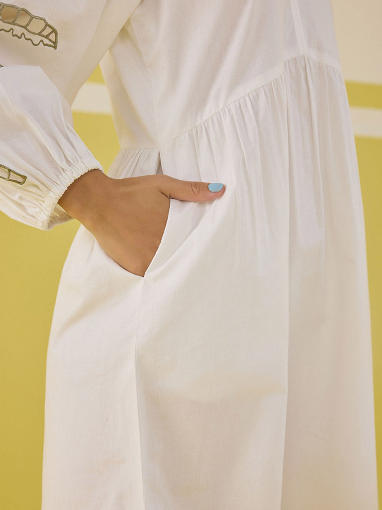 Morning Palm Dress DRESSES SUI