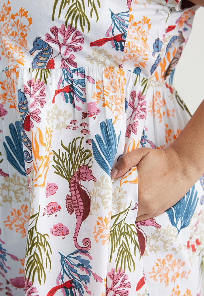 Ocean Heart Dress DRESSES SUI