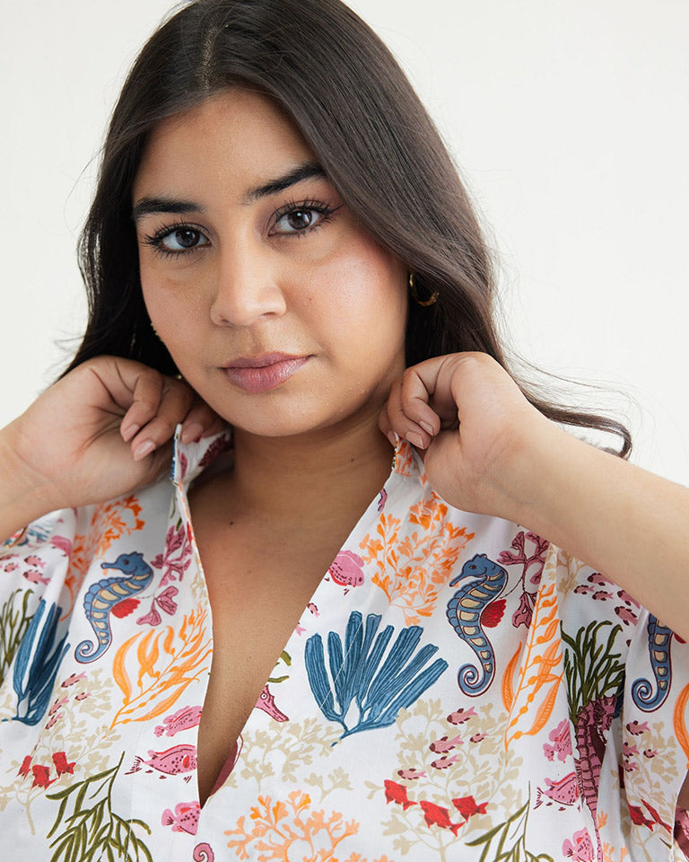 Ocean Heart Dress DRESSES SUI