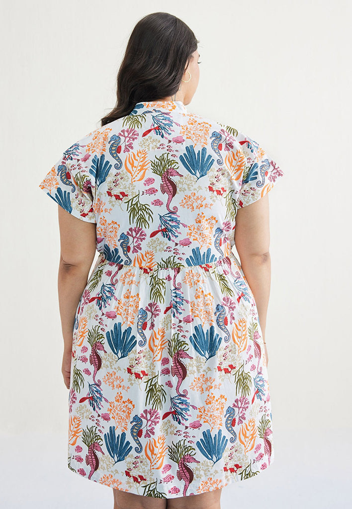 Ocean Heart Dress DRESSES SUI