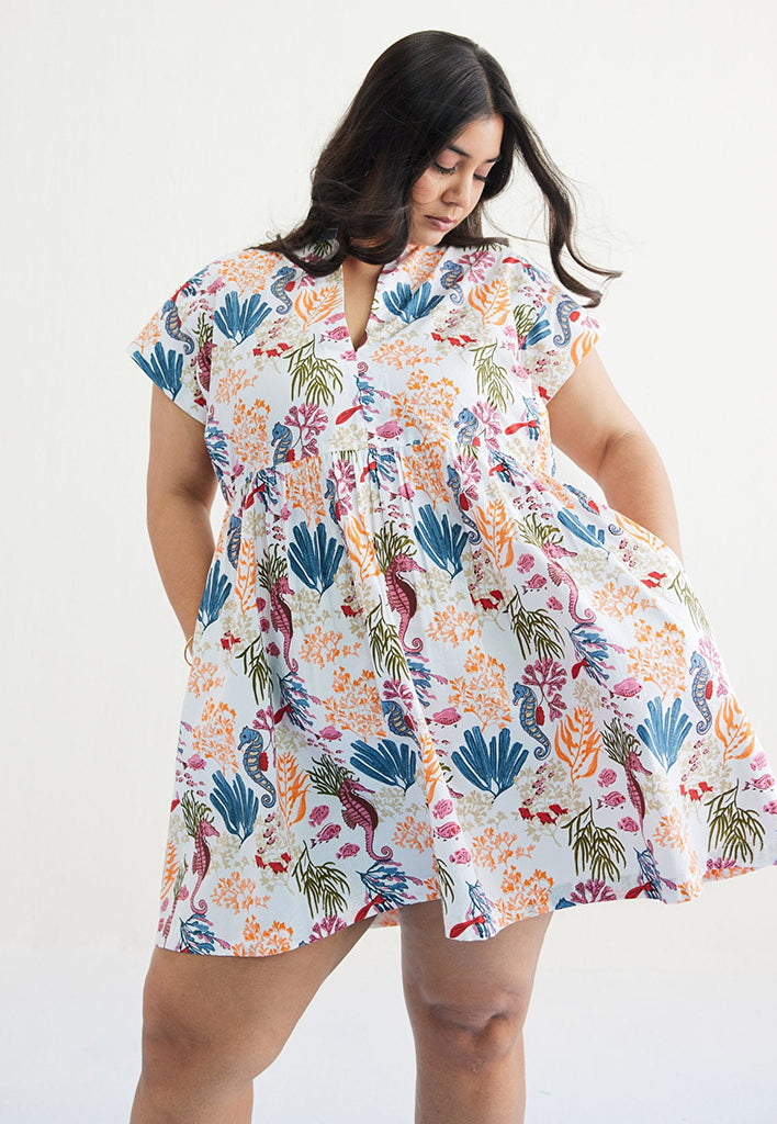 Ocean Heart Dress DRESSES SUI