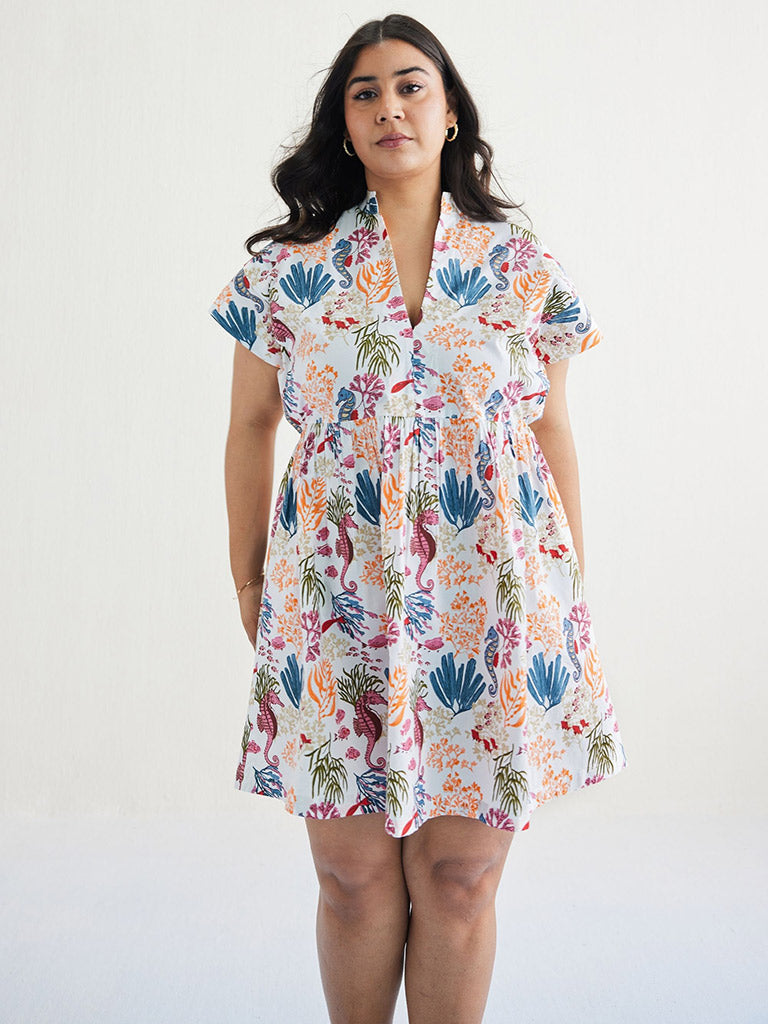 Ocean Heart Dress DRESSES SUI