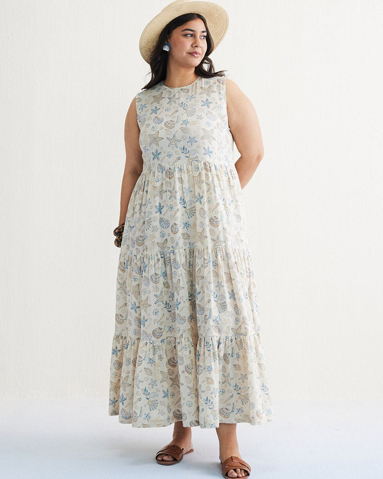 Ocean Island Maxi Dress DRESSES SUI