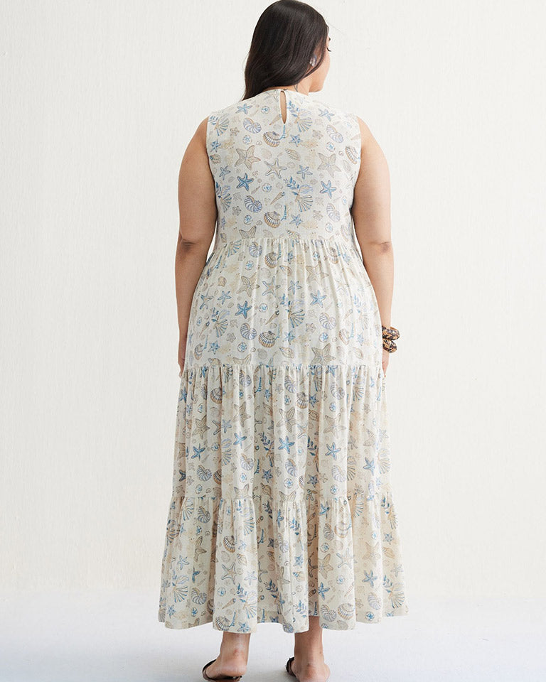 Ocean Island Maxi Dress DRESSES SUI