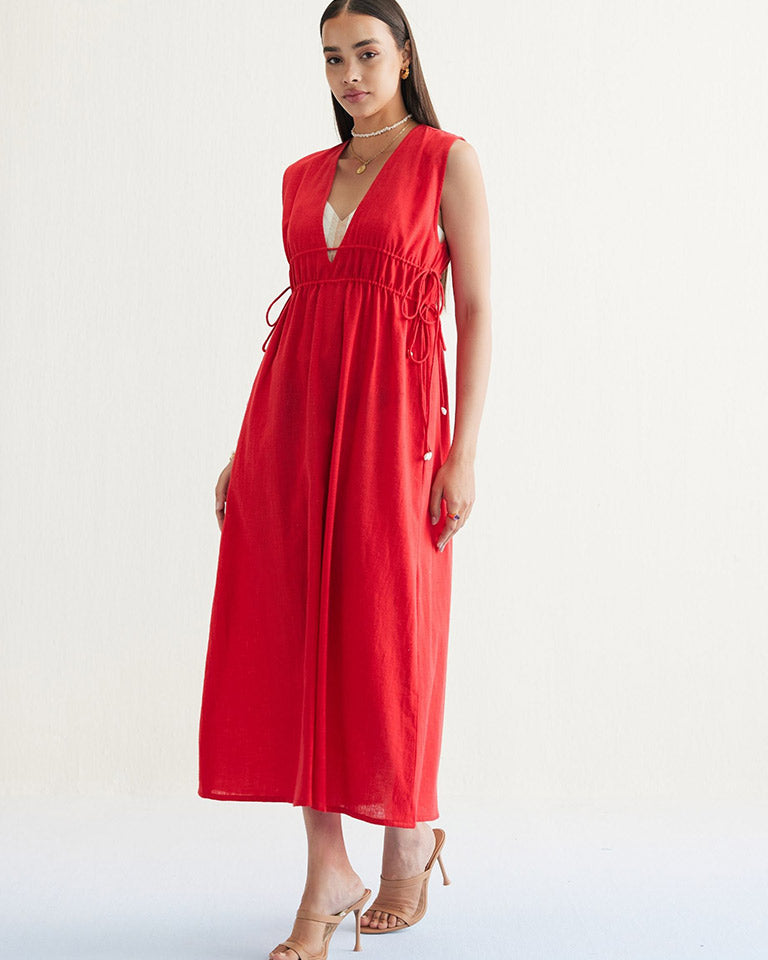 Ocean Nights Maxi Dress DRESSES SUI