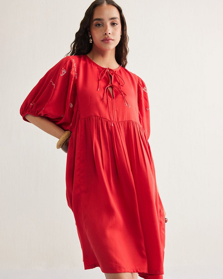 Ocean Wilds Dress DRESSES SUI