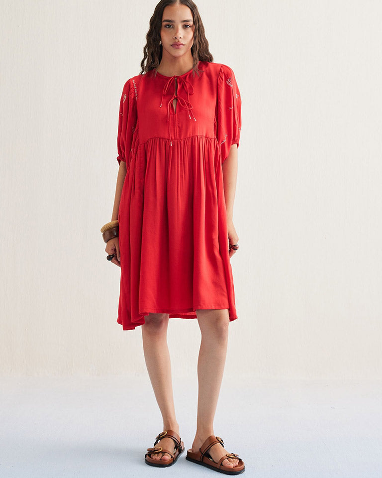 Ocean Wilds Dress DRESSES SUI