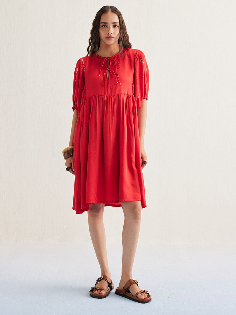 Ocean Wilds Dress DRESSES SUI